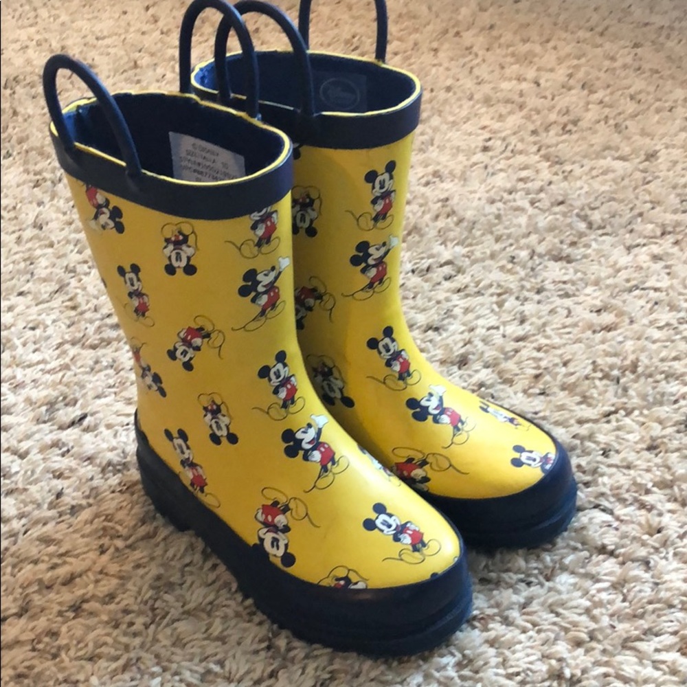Toddler Disney Mickey rain boots